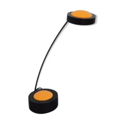Lampe de bureau noire - orange design
