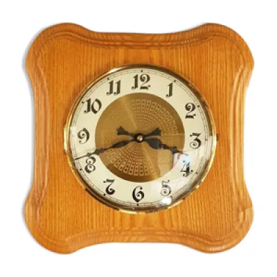 Horloge en bois, chêne
