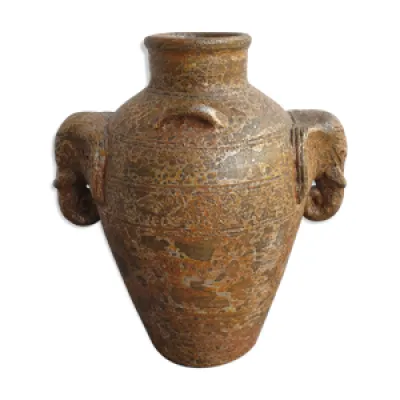 Vase pot ancien en terre - cuite