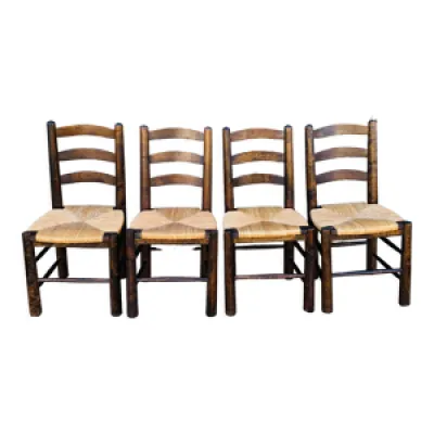 Ensemble de 4 chaises - georges robert