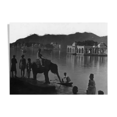 Udaipur, photo d'un jeune - bord