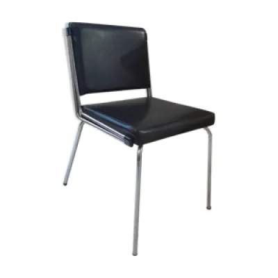 chaise de bureau chromé - design