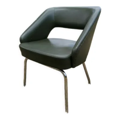 fauteuil vintage de conférence - vert