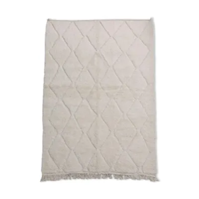 tapis berbère blanc - 170x240
