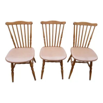 Trio de chaises baumann