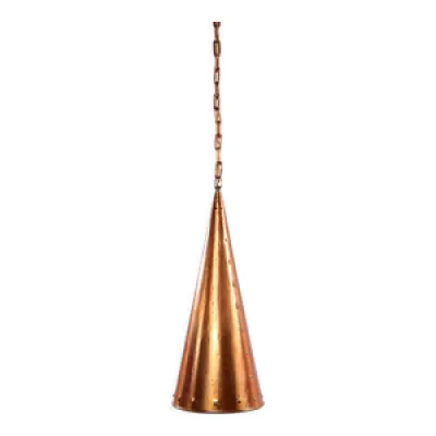 Lampe suspendue danoise - main horn