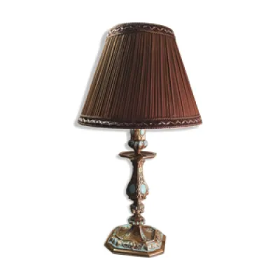 Lampe style napoléon - bronze peint