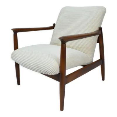 fauteuil vintage entièrement - beige