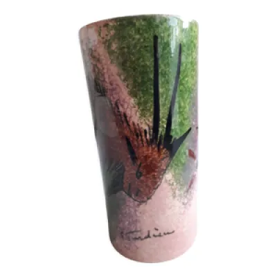 Vase vintage signé Gorges