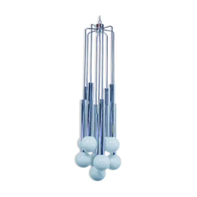 Suspension vintage with - frosted glass