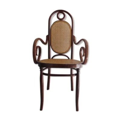 fauteuil bois courbé - vers 1900
