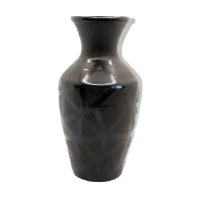 Vase artisanal vintage - noire