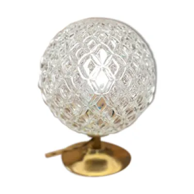 Lampe globe “losanges”