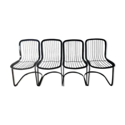 Set de 4 chaises vintage - cidue italie