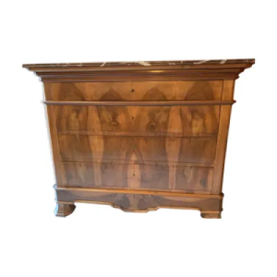 Commode de style Louis-Philippe - placage