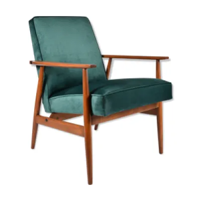 fauteuil vintage « Fox » - bouteille verte