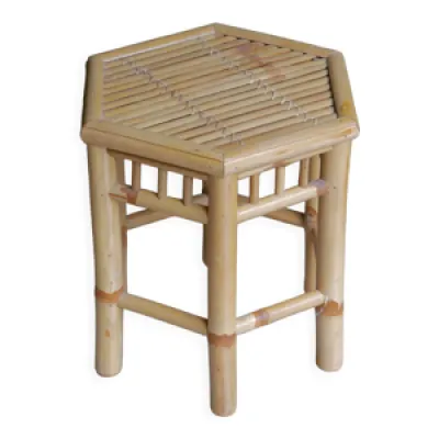 Table d'appoint ou sellette - bambou 60