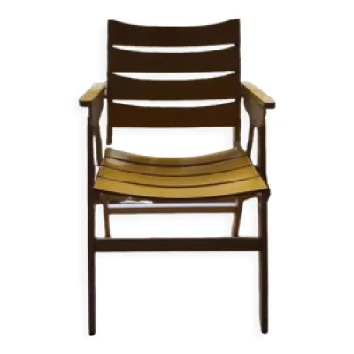 fauteuil pliable en bois