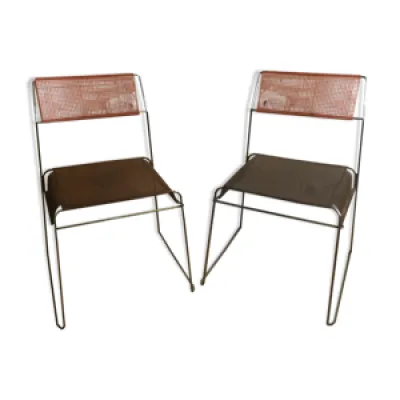 paire de chaises Niels - 1970