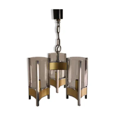 Lustre vintage chandelier - sciolari 1970