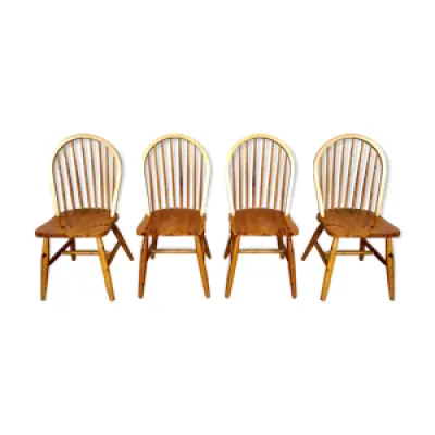 Série de 4 chaises en - 1970