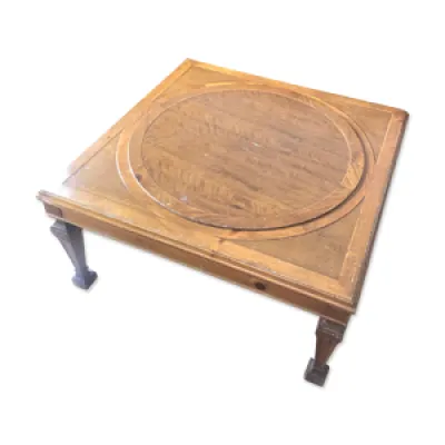 Table basse en bois d'époque