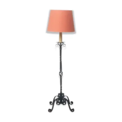 Wrought iron lamp lamp