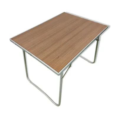 Table pliante camping - bois