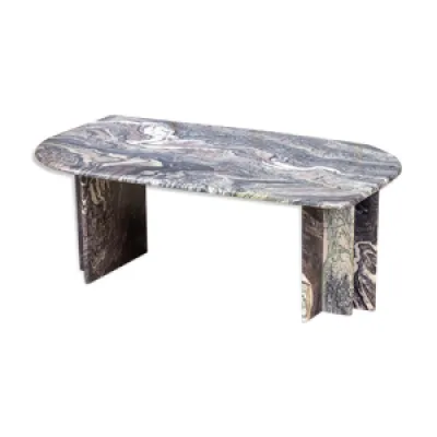 Table basse design vintage - marbre