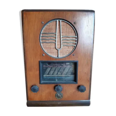 radio en bois vintage