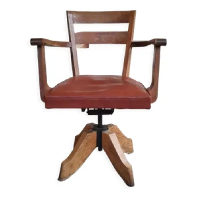 fauteuil vintage art - 1930 bois
