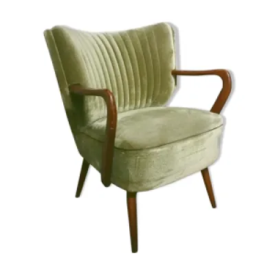 fauteuil vintage années - vert