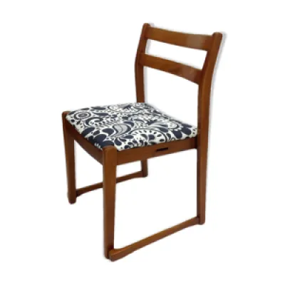 Vintage teak patterned - chair