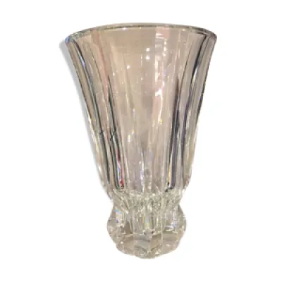 vase en cristal taille