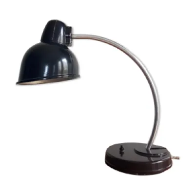 Lampe de bureau vintage - noire 1950