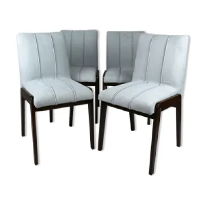 Ensemble de 4 chaises - design 1970 fauteuil