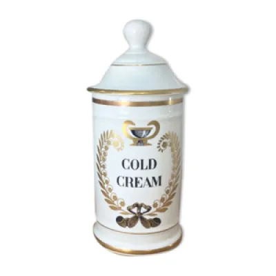 Pot à pharmacie “Cold - porcelaine