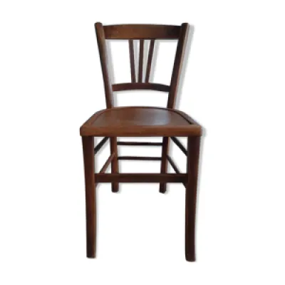 chaise bistrot en bois - ancienne