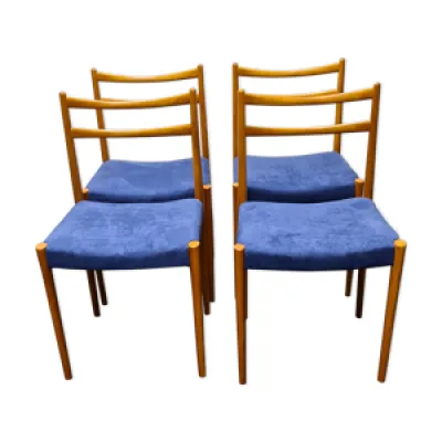 Un ensemble de quatre - chaises lubke
