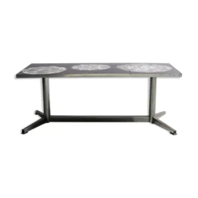 Table basse carreaux - style vallauris
