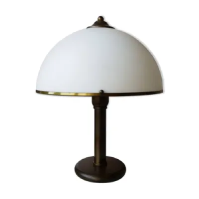 Lampe de table champignon - 1970 blanc