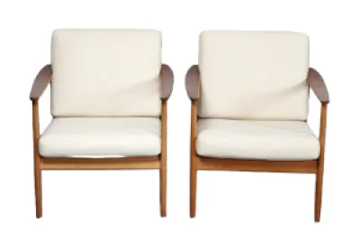 2 fauteuils dux 247 - folke