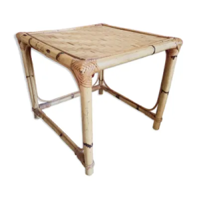 Petite table d'appoint - bambou