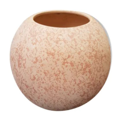 Vase boule céramique - rose