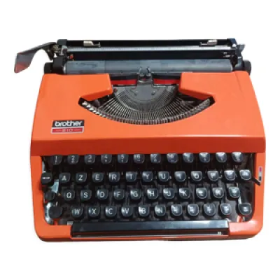 Machine à écrire brother - orange