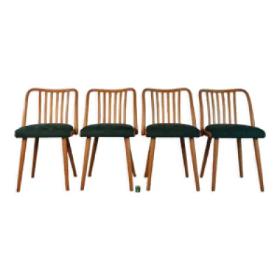 Set 4 chaises rénovées - 1960s