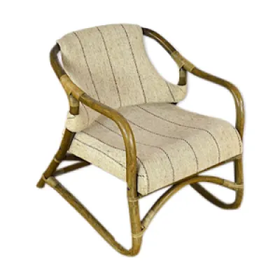 fauteuil bambou de Rohé - 1950