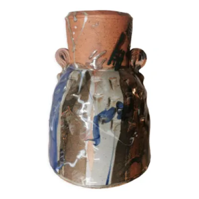 Vase en céramique coloré