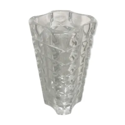 vase ancien cristal d’Arques - verre style