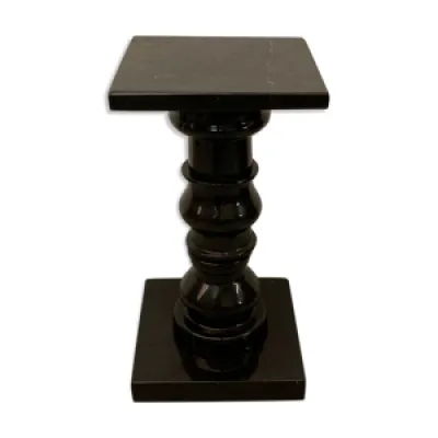 Piédestal ou table d’appoint - noire